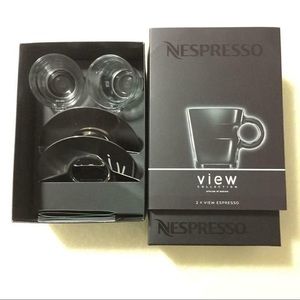 Nespresso Set Glass Collection Espresso Cups